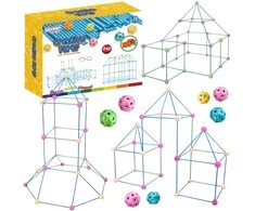 WOOPIE Statybinis Rinkinys XXL Su Klojimo Kiemu 340 vnt.