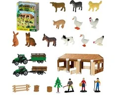 WOOPIE rinkinys Little Farmer XL Farm Figūrėlės