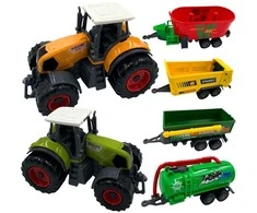 WOOPIE Mini Farmer Traktoriai su Priekabomis
