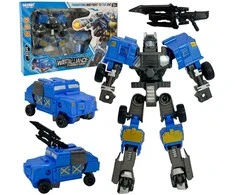 WOOPIE 53897 transformuojantis robotas 2in1 kovos transporto priemonė