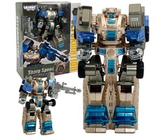 WOOPIE 53903 SHARP SPEED 2in1 transformuojantis robotas kovos sunkvežimis