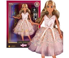 Lėlė Lily su rožine suknele WOOPIE ROYAL 30 cm