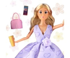 Lėlė Lily su ilgais šviesiais plaukais WOOPIE ROYAL 30 cm