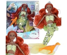 Lėlė Sirena Emi Mermaid su ruoniuku WOOPIE ROYAL