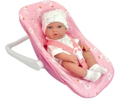 Woopie Royal WOOPIE Lėlė Bobas 30,5 cm + Rožinė Nešynė
