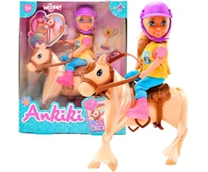 Lėlės rinkinys su arkliu WOOPIE ROYAL