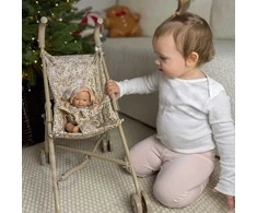 Vežimėlis lėlėms Vintage Flower WOOPIE ROYAL