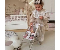 Vežimėlis lėlėms Vintage Teddy Bear WOOPIE ROYAL