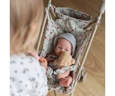 Woopie Royal WOOPIE lėlių vežimėlis su gėlytėmis