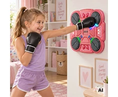 WOOPIE Smart Musical Boxing Shield Bluetooth Rožinis 11 pcs.