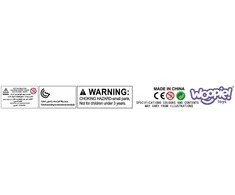WOOPIE Piešimo Lenta Magnetinė Spalvota + 2 Spaudiniai Violetinė