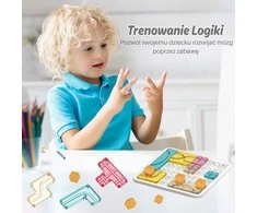 Woopie Loginė Kūrybinė Stalo Žaidimas Su Geometrinėmis Dalykėmis