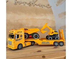 Woopie Žaislas Statybų Automobiliai su Priekaba