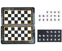 Woopie Magnetinės Šachmatai ir Checkers 2in1 Kelioninė Žaidimų Rinkinys