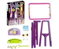 WOOPIE 3in1 Magnetinė Edukacinė Lenta Su Šviesos Piešimu