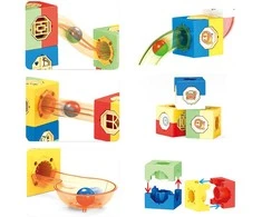 WOOPIE 3D kulodromas – konstrukcinis kamuoliukų takelis