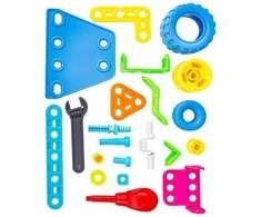 WOOPIE 6-in-1 STEM Vehicle Building Block Set