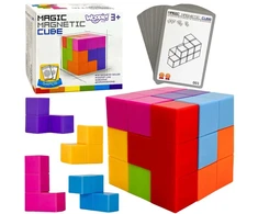 WOOPIE Tetris dėlionė su kortelėmis n