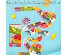 WOOPIE Vanduo Slide with Duck for Bathing 34 pcs.