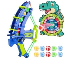 Woopie Šaudymo Rinkinys 2v1 Tarcza su Dinosauro Vaizdu