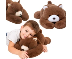 WOOPIE Weighted Plush Toy Balboa Bear Anti-Stress Sensory Heavy Bear Cuddly Toy 65cm 2500g