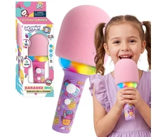 WOOPIE Wireless Karaoke Microphone with Speaker Rožinė