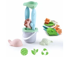 WOOPIE Žalias Bucket and Wheel Set 4 pcs.