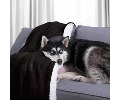 AmeliaHome Pledas SHLEEPY, 70X150 cm, spalva: juoda