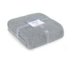 AmeliaHome Pledas SHLEEPY, 220x240 cm, spalva: pilka/balta