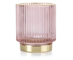 AmeliaHome CANDLEHOLDDER/AH/POMPEY/POWDER Rožinis/7X8