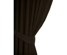 Naktinė užuolaida su žiedais AmeliaHome BLACKOUT 140X245 cm, 1 vnt., spalva: ruda