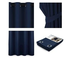 AmeliaHome Užuolaida užtamsinanti 140×175 indigo AH