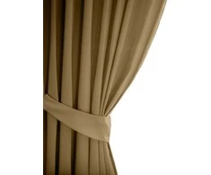 Naktinė užuolaida su žiedais AmeliaHome BLACKOUT 140X245 cm, 1 vnt., spalva: garstyčių