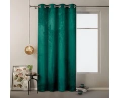 AmeliaHome Užuolaida aksominė tamsiai žalia 140×245 AH
