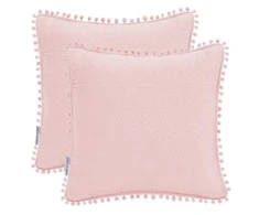 AmeliaHome Pagalvės užvalkalas 45 × 45 cm, pudros rožinės spalvos AH