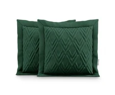 AmeliaHome Pagalvės užvalkalas 45 × 45 cm AH BOTTLEGREEN