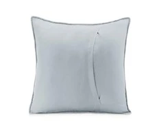 AmeliaHome Dekoratyvinis pagalvės užvalkalas 45 × 45 cm, mėlynos ir sidabrinės spalvos AH