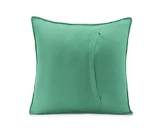 AmeliaHome Dekoratyvinis pagalvės užvalkalas 45 × 45 cm, žalios ir smaragdinės spalvos (2 vnt.) AH