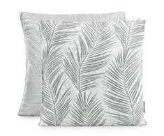 AmeliaHome Pagalvės užvalkalas 45 × 45 cm, pilkos spalvos AH TROPICALBONAIRE