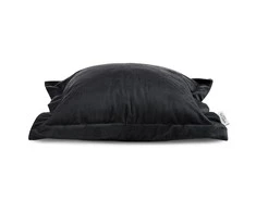 AmeliaHome Pagalvės užvalkalas aksomas 45×45 cm juoda AH
