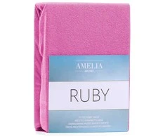 AmeliaHome Paklodė su guma 220–240x220+30 fuksijos spalvos AH RUBY