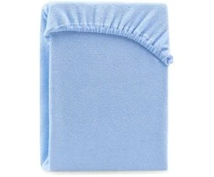 AmeliaHome Paklodė su guma šviesiai mėlyna 120–140x200+30 AH RUBY