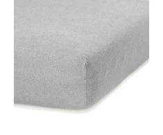 AmeliaHome Paklodė su guma 160–180×200+30 sidabrinė AH RUBY