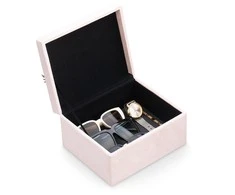AmeliaHome JEWELRY BOX/AH/LASHES/POWDER Rožinis/14X9