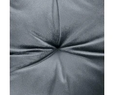 AmeliaHome Pagalvėlė 40×40 cm tamsiai pilka Aleksa