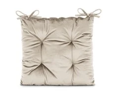 AmeliaHome Pagalvėlė 40×40 kreminė CHAIRCUSHION