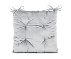 AmeliaHome Pagalvėlė kėdei 40×40 sidabrinė Aleksa