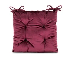 AmeliaHome Pagalvėlė kėdei 40×40 cm bordo AH ALEKSA