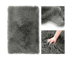 AmeliaHome KILIMAS / AH / DOKKA / DARKGREY / 60x90