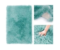 AmeliaHome KILIMAS / AH / DOKKA / NESKLYDUS / MĖLYNAS / 75x120